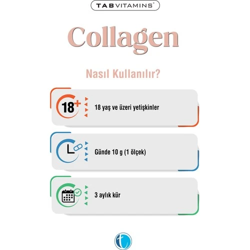 Tabvitamins Hidrolize Kollajen 30 Servis - Resim 4