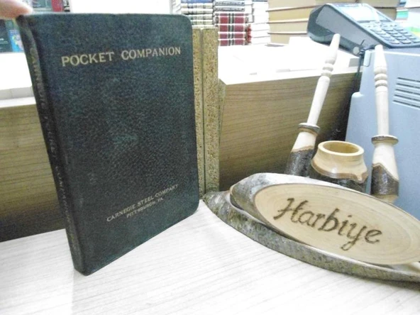 POCKET COMPANION FOR ENGINEERS, ARCHITECTS AND BUILDERS CONTAINING USEFUL INFORMATION AND TABLES ürün görseli