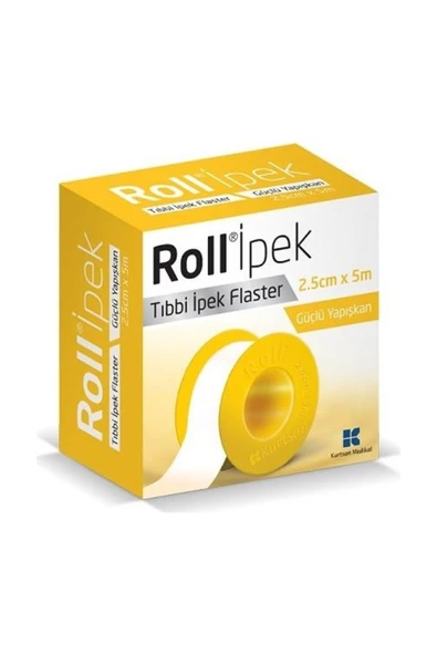 Roll İpek Tıbbi Flaster 5m x 2,5cm ürün görseli