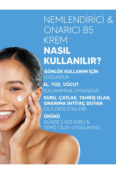 Zederma Nemlendirici Onarıcı ve Koruyucu B5 Cilt Bakım Kremi 50 ml - Resim 4