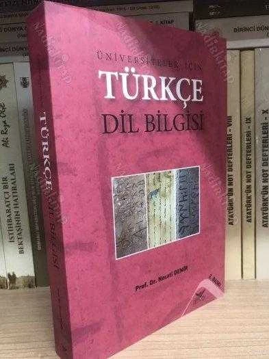 ÜNİVERSİTELER İÇİN TÜRKÇE DİL BİLGİSİ ürün görseli