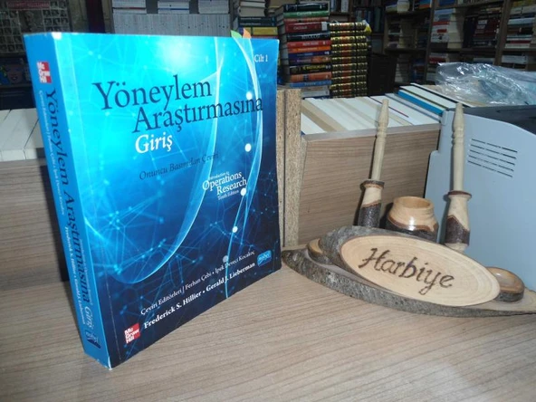YÖNEYLEM ARAŞTIRMASINA GİRİŞ - CİLT 1 / INTRODUCTION TO OPERATIONS RESEARCH TENTH EDITION ürün görseli