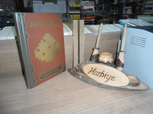 MINECRAFT KIZILTAŞ EL KİTABI - CİLTLİ ürün görseli