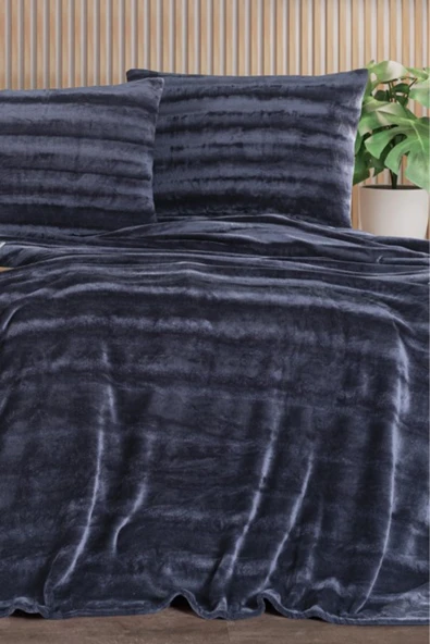 ZEBRA CASA Cozy Çift Kişilik Battaniye Takımı - Resim 3