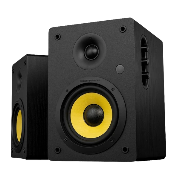 Thonet & Vander Kurbis Bluetooth 5.0 Uzaktan Kumandalı RCA 72W Siyah 2.0 RMS Hoparlör HK096-03630 ürün görseli 1