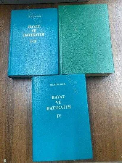 HAYAT VE HATIRATIM 4 KİTAP 3 CİLT HALİNDE TAKIM - CİLTLİ ürün görseli