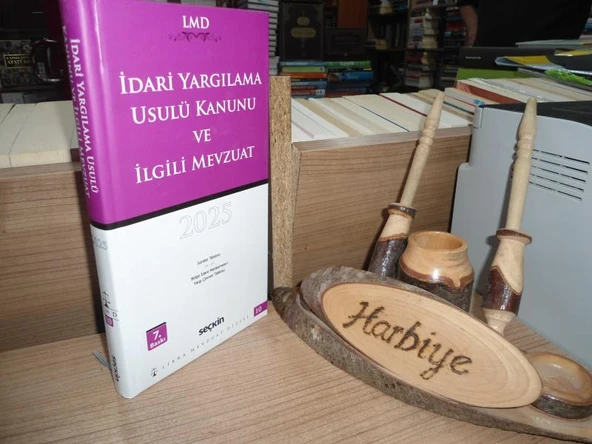 İDARİ YARGILAMA USULÜ KANUNU VE İLGİLİ MEVZUAT 2025 - CİLTLİ ürün görseli