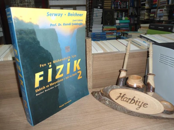 FEN VE MÜHENDİSLİK İÇİN FİZİK 2 ELEKTRİK VE MANYETİZMA - IŞIK VE OPTİK (5 .BASKIDAN ÇEVİRİ) ürün görseli