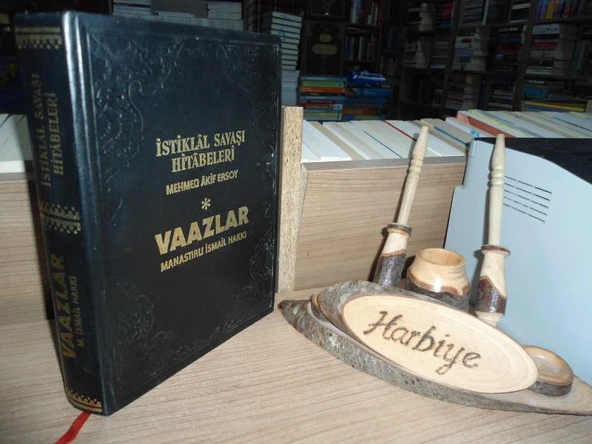 İSTİKLAL SAVAŞI HİTABELERİ MEHMED AKİF ERSOY - VAAZLAR MANASTIRLI İSMAİL HAKKI / CİLTLİ ürün görseli