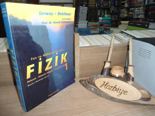 FEN VE MÜHENDİSLİK İÇİN FİZİK 1 - MEKANİK, MEKANİK DALGALAR, TERMODİNAMİK ( BEŞİNCİ BASKIDAN ÇEVİRİ ) ürün görseli