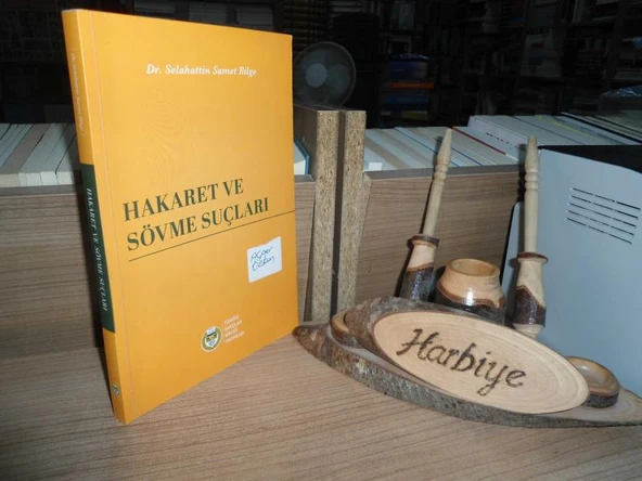 HAKARET VE SÖVME SUÇLARI ürün görseli