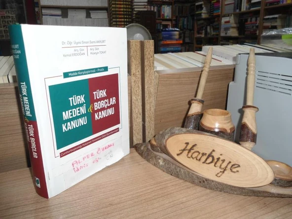 MADDE KARŞILAŞTIRMALI - PRATİK / TÜRK MEDENİ KANUNU VE TÜRK BORÇLAR KANUNU - CİLTLİ ürün görseli