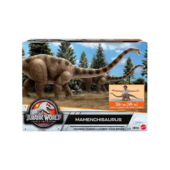 Jurassic World Legacy Serisi Mamenchisaurus Koleksiyon Figürü HNY79 - Resim 5