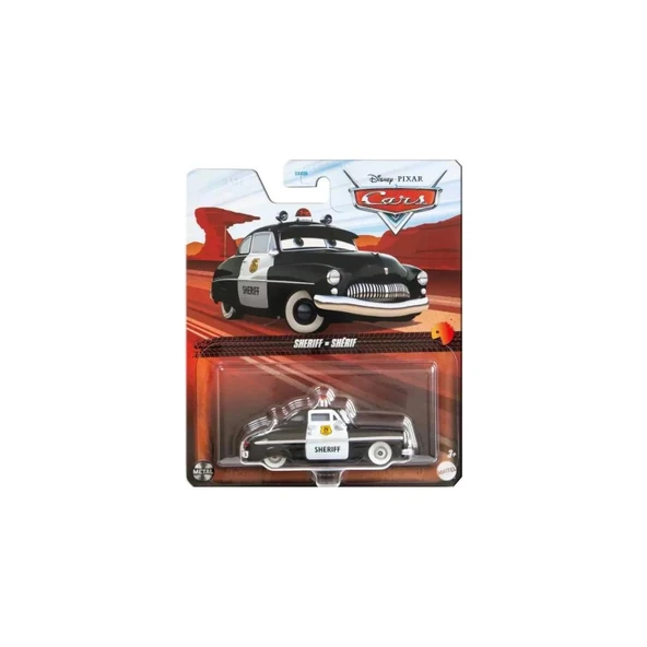 Disney Pixar Cars Sheriff Radiator DXV29 FLM15 Lisanslı Ürün ürün görseli 1