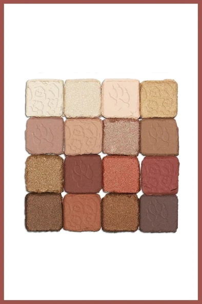 NYX Professional Makeup Göz Farı Paleti - Ultimate Shadow Pallette Warm Neutrals 800897017644 - Resim 2