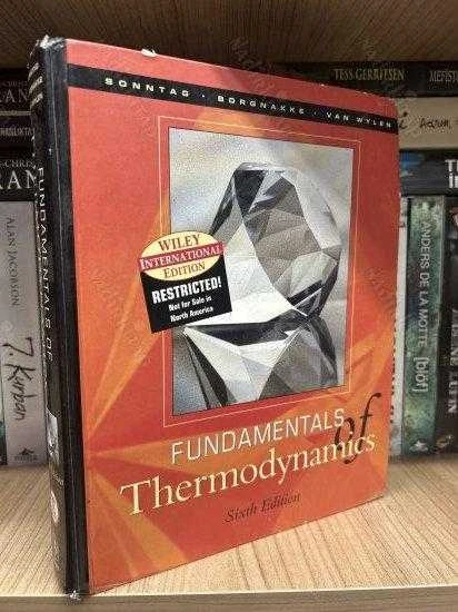 FUNDAMENTALS OF THERMODYNAMICS - SIXTH EDITION - CİLTLİ ürün görseli