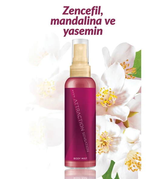 Avon ATTRACTION BODY MIST 100 ML ürün görseli