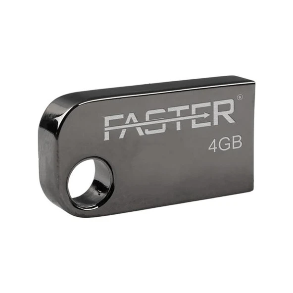 Faster 4 GB Mimi Serisi USB 3.0 Yüksek Hızlı Metal Flash Bellek - Resim 3
