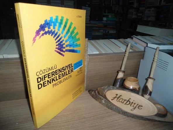 ÇÖZÜMLÜ DİFERENSİYEL DENKLEMLER PROBLEMLERİ - 4. BASKI ürün görseli