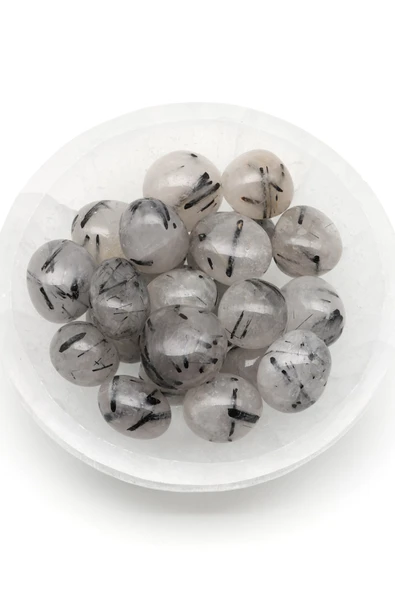 Rutil Kuvars Doğal Taş Tamburlanmış Parça - Tımbıl ürün görseli 1