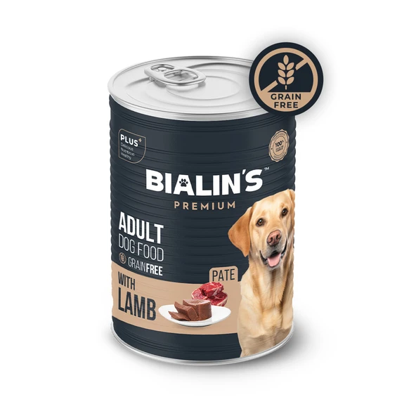 Süper Premium Pate Yetişkin Köpek Maması Kuzulu 400 Gram ürün görseli