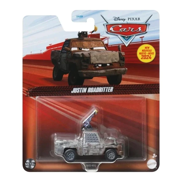 Disney Pixar Cars Justin Roaddritter DXV29 HTX92 Lisanslı Ürün ürün görseli 1
