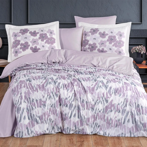 Hobby Tek Kişilik Poplin Nevresim Takımı Penny Lila ürün görseli