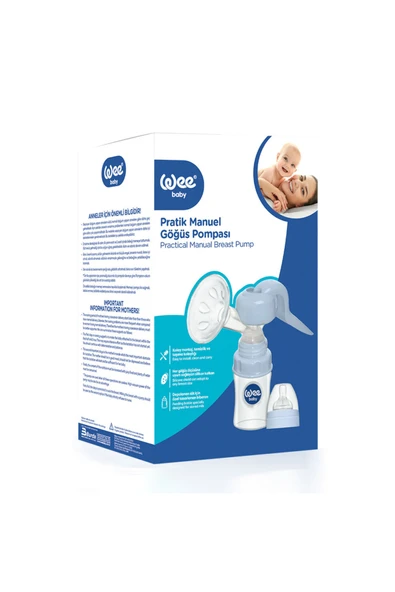 Wee Baby 752 Pratik Manuel Göğüs Pompası 150 Ml - Resim 4