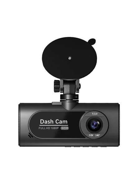 V20 Araç Içi Dikiz Dashcam 3 Kameralı Wifi Araç Kamerası ürün görseli 1
