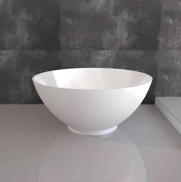 Sanacryl Optima 146x61 Cm Özgür Küvet Beyaz ürün görseli 1