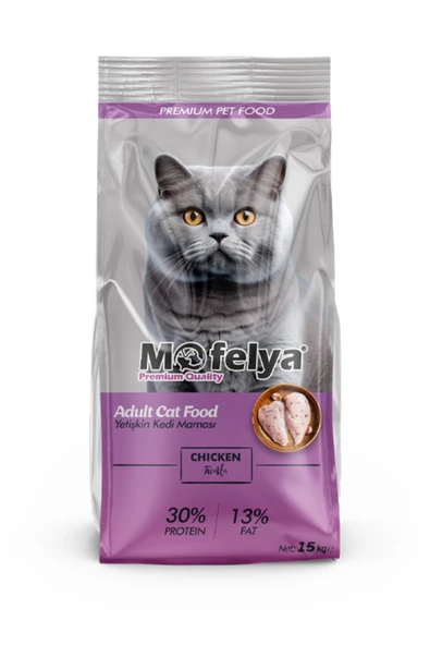 MOFELYA yetişkin kedi kuru maması 15 kg ürün görseli 1