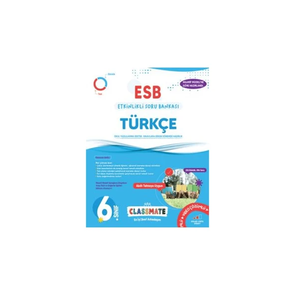 6. Sınıf Classmate Türkçe Etkinlikli Soru Bankası ürün görseli