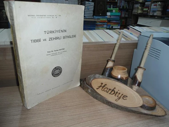 TÜRKİYENİN TIBBİ VE ZEHİRLİ BİTKİLERİ ürün görseli