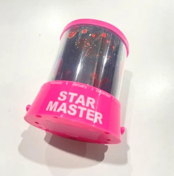 Sepetegelsin Yeni Moda Renkli Yıldızlar Led Gece Işığı Pembe ürün görseli