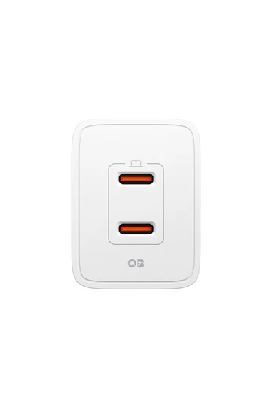 Spigen 47W USB-C 2 Port Mini Hızlı Şarj Aleti Samsung PPS 2.0 / GaN Destekli Akım Korumalı Type-C ACH08707 - Resim 2