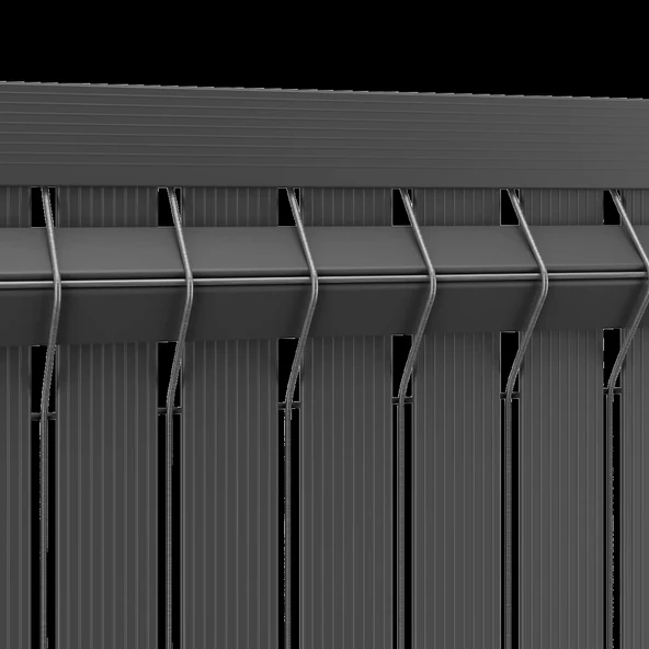 Bahçe Çiti İçin Özel Koruma Kapatma PVC Çit Kaplama 203x250 cm - Resim 4