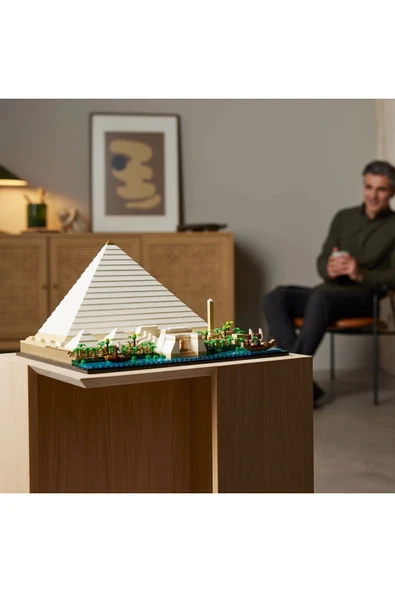 ® Architecture Mimari Simgeler Koleksiyonu: KeopsPiramidi 21058 - 18+ Model Yapım Seti (1476P) - Resim 7