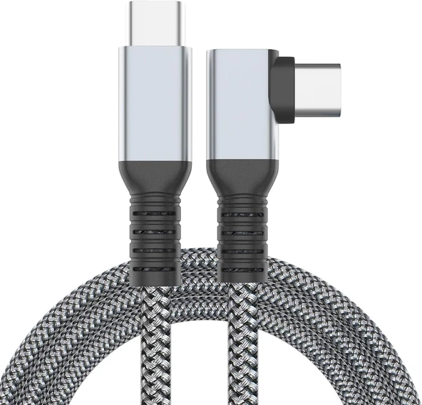 Daytona Vr-C Oculus Quest ile Uyumlu Vr5 Link Kablosu 5 M, 5gbps USB 3.2 Gen 1 Hızlı Veri Aktarımı, Hızlı Şarj Usb-C, Quest 2 Uyumlu (Type C To Type C) Kablo ürün görseli 1