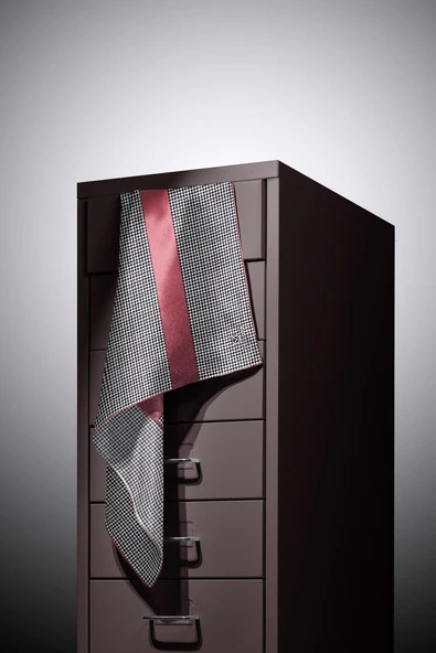 %100 Twill İpek Kazayağı Desenli Pudra - Gül Kurusu Renkli 90x90 Eşarp Dikim Şekli : El Dikişi - Resim 3