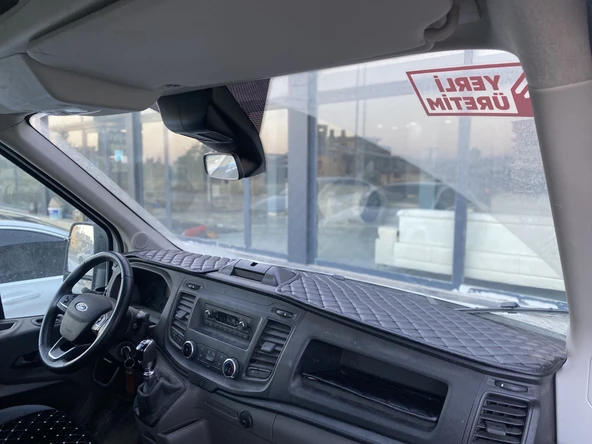 Ford Transit TORPİDO ÖRTÜSÜ 2020 sonrası PÜSKÜLSÜZ ürün görseli 1