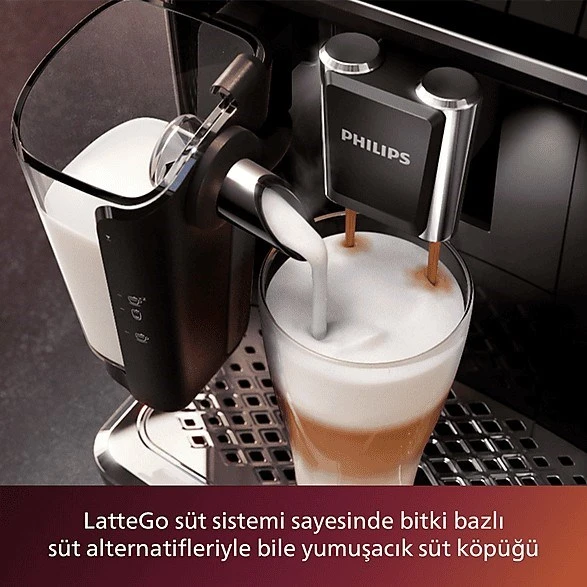 Philips EP5441/50 Tam Otomatik Espresso Makinesi Siyah - Resim 4