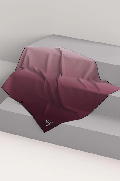 %100 Twill İpek Degrade Desenli Soğan Kabuğu Renkli 90x90 Eşarp Dikim Şekli : El Dikişi - Resim 6