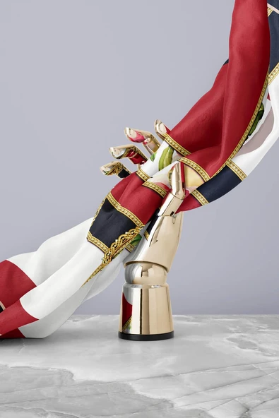 100% Twill İpek Şeritli Çiçek Desenli Bordo - Lacivert Renkli 90x90 Dikim Şekli : El Dikişi Eşarp - Resim 6