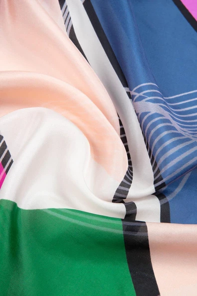 %100 İPEK FRESH ŞAL - Resim 7