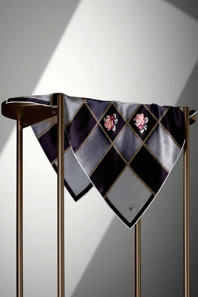 Twill İpek Eşarp - Resim 12