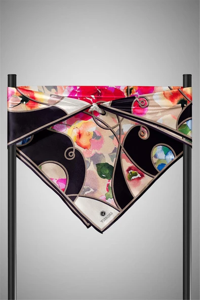 Twill İpek Eşarp - Resim 6