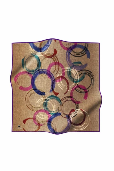 Twill İpek Eşarp - Resim 3