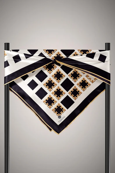 Twill İpek Eşarp - Resim 3