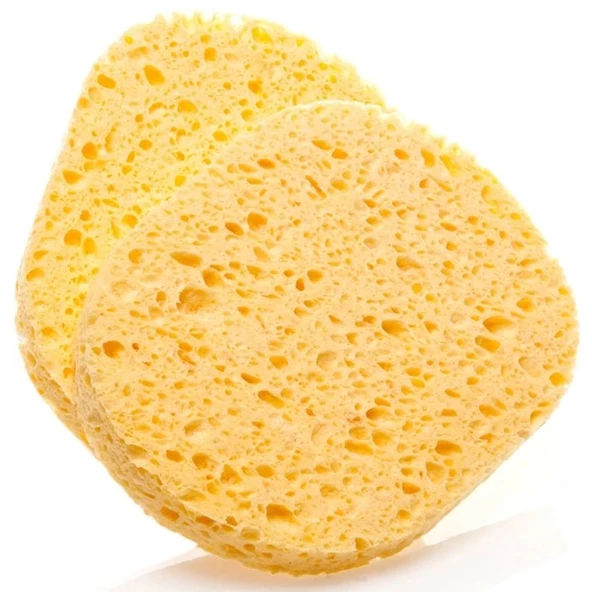 2'li Sarı Yüzlü Makyaj Temizlem Süngeri ürün görseli 1