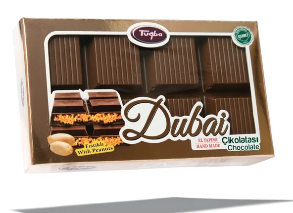 Yer Fıstıklı Dubai Çikolatası 180 gr ürün görseli